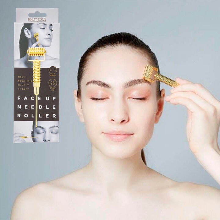 日本🇯🇵美容鍼名店監製✨臉部緊緻微針按摩滾輪