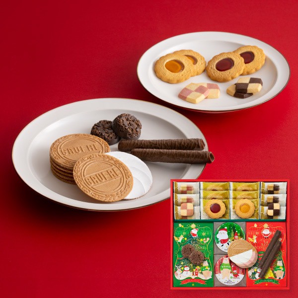 🎄日本🇯🇵神戶風月堂 聖誕綜合點心禮盒 FV30