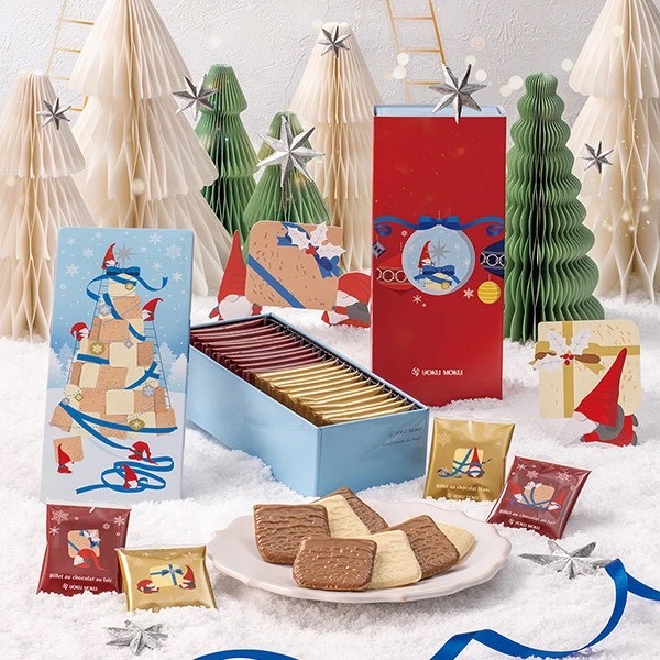 🎄日本限定｜YOKU MOKU 聖誕Tomte餅乾禮盒 🍪24入