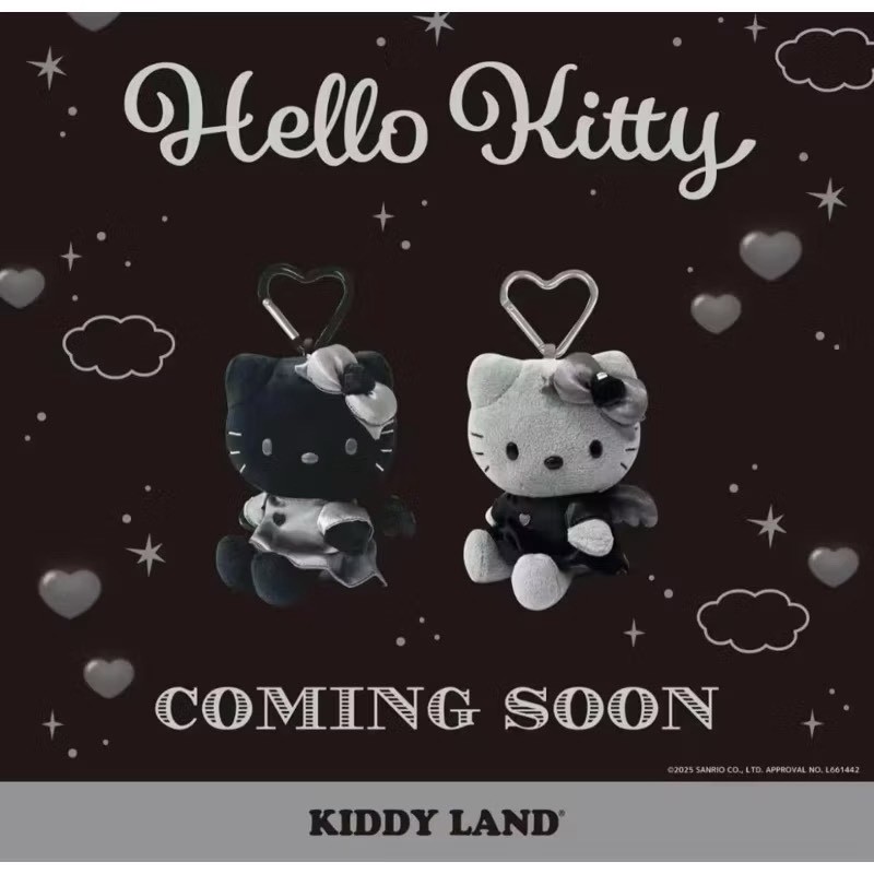 🖤【日本限定】三麗鷗Hello Kitty天使系列吊飾公仔