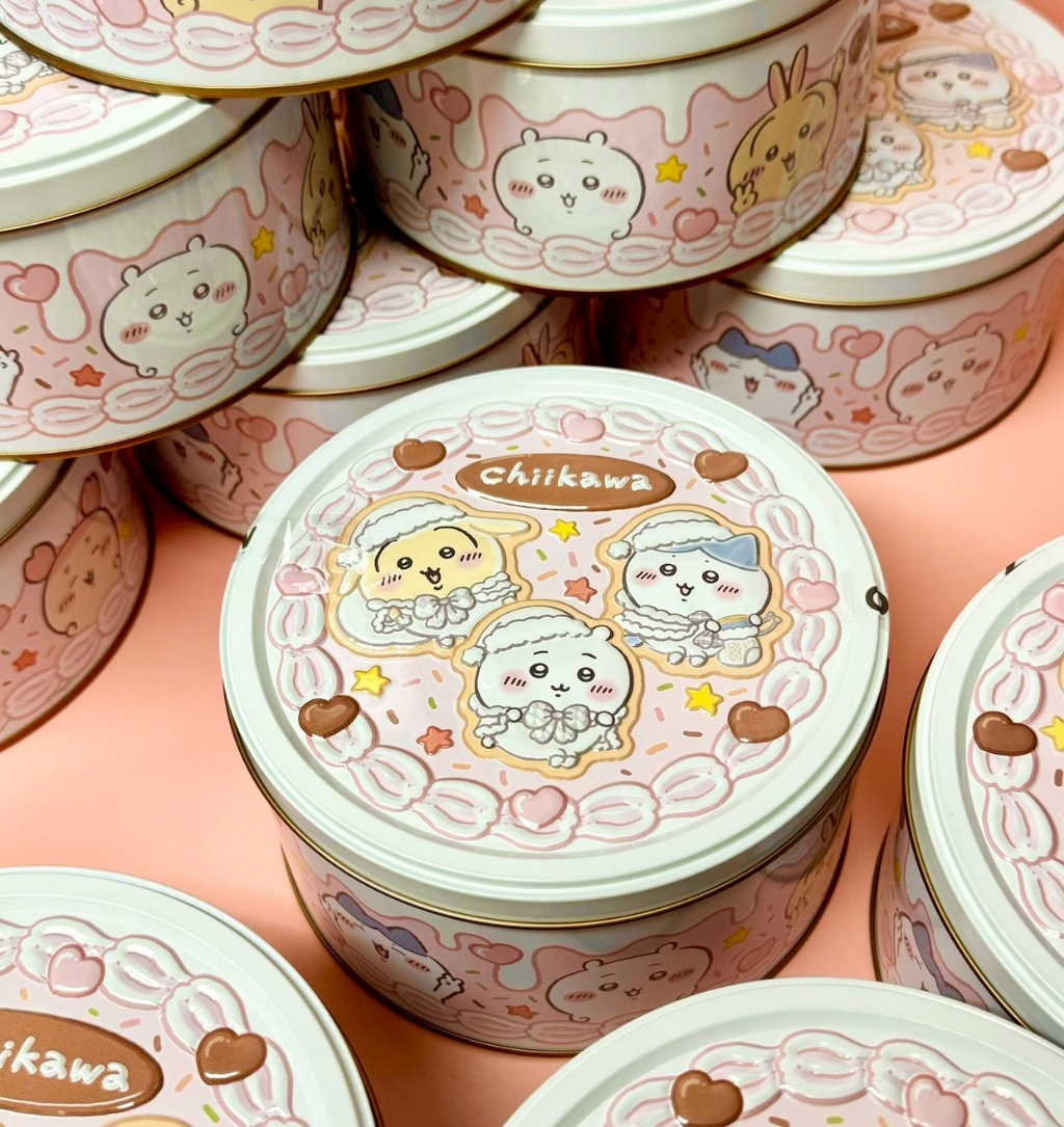 🍪日本長野可愛角落角色圓盒奶油餅乾