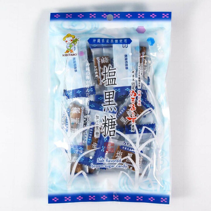 🏝️【沖繩名產｜天然海鹽黑糖 90g】