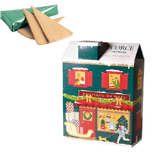 🎄 日本 本高砂屋｜聖誕限定三角餅乾禮盒🎁