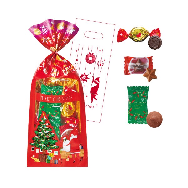 🎄 日本 Goncharoff 聖誕限定 プレーンチョコレート禮袋🍫✨