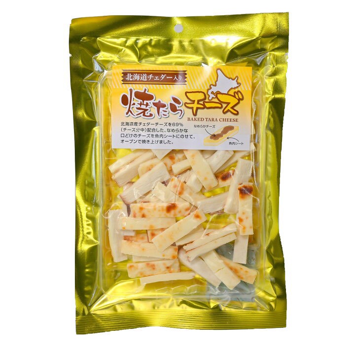 🇯🇵北海道金燒鱈魚乾起司片120g