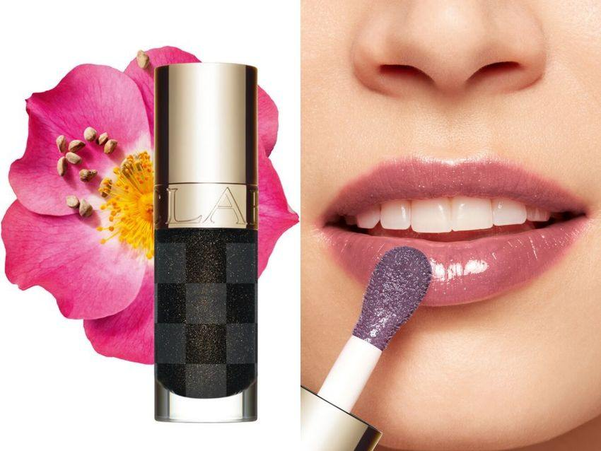 💋💄👑【CLARINS 克蘭詩 彈潤植萃美唇油 💋黑白棋盤限定版 #25 女王黑】👑💄💋