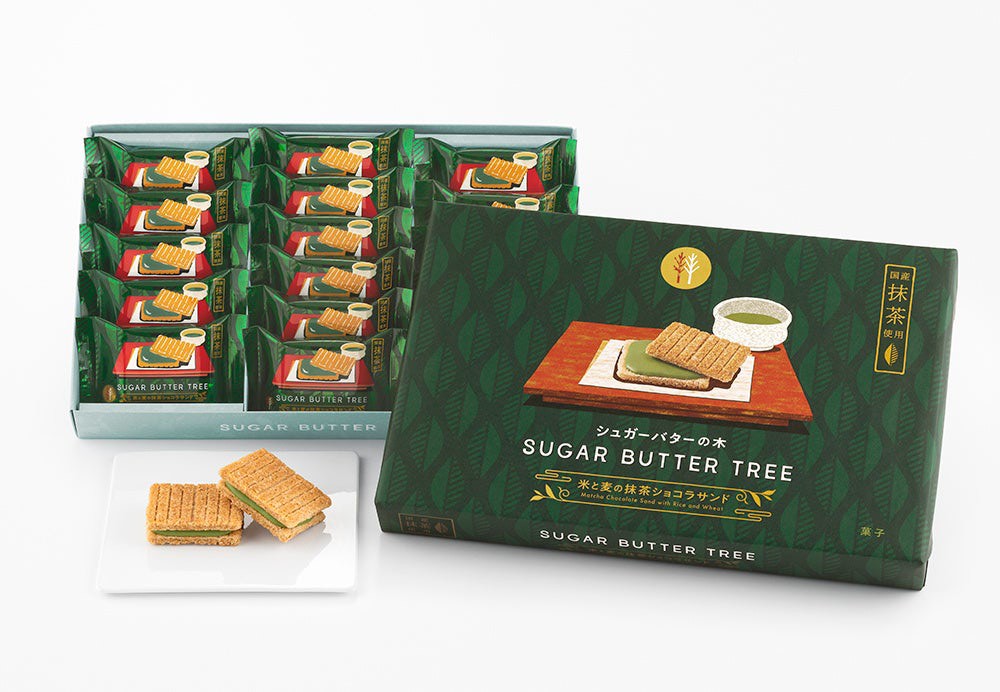 🇯🇵日本 砂糖樹｜小麥抹茶巧克力三明治