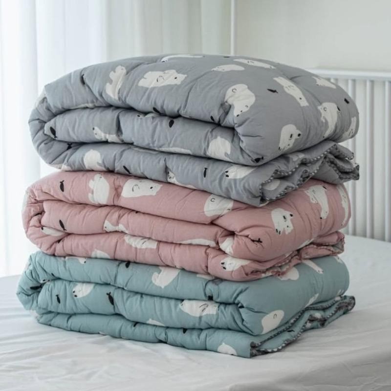 🇰🇷韓國冬被-北極熊樂園 天絲絨暖被