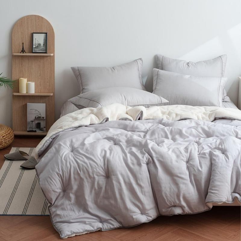 🇰🇷韓國冬被-柔光絨語天絲雙面冬被