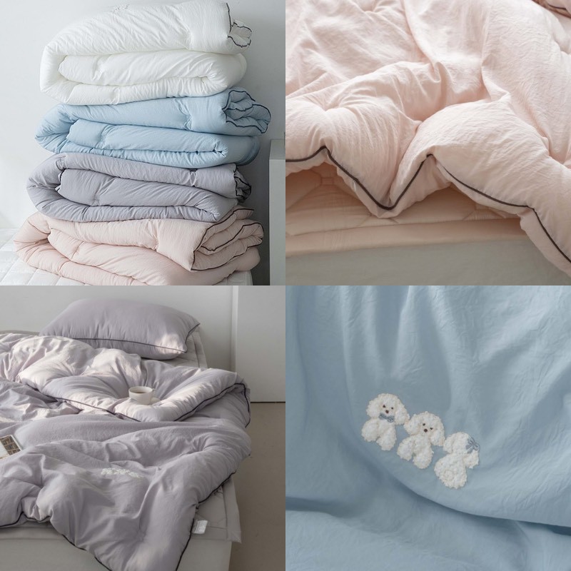 🇰🇷韓國比熊抱抱 混絲四季厚被
