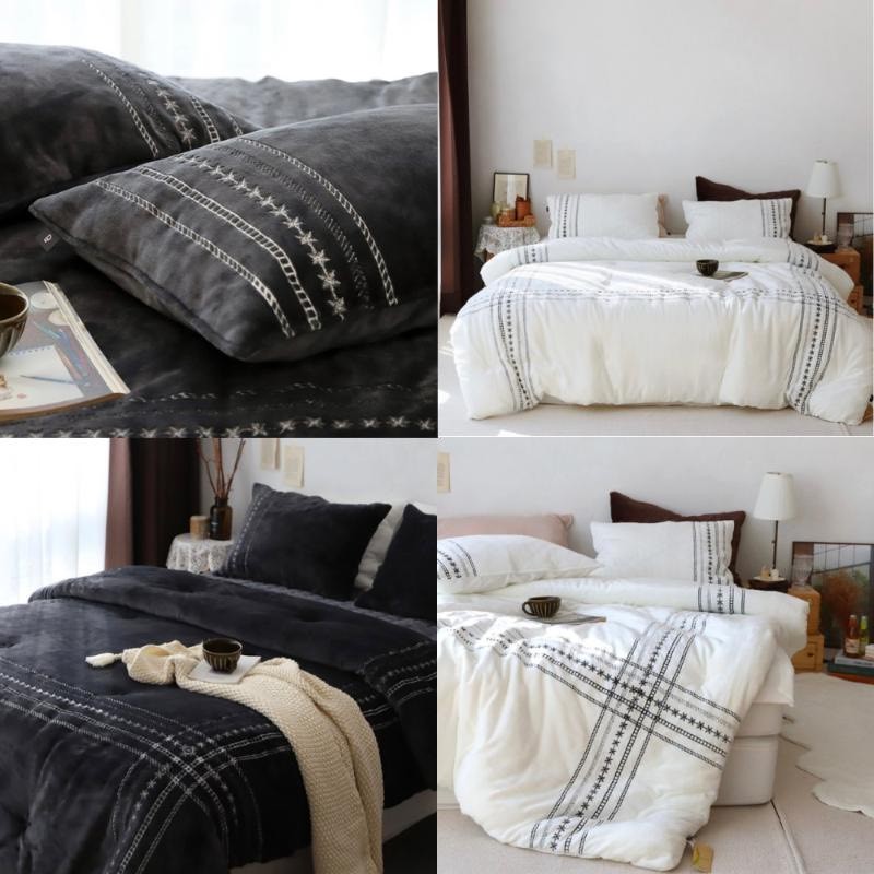 ❄️韓國極簡星韻 絨感冬被