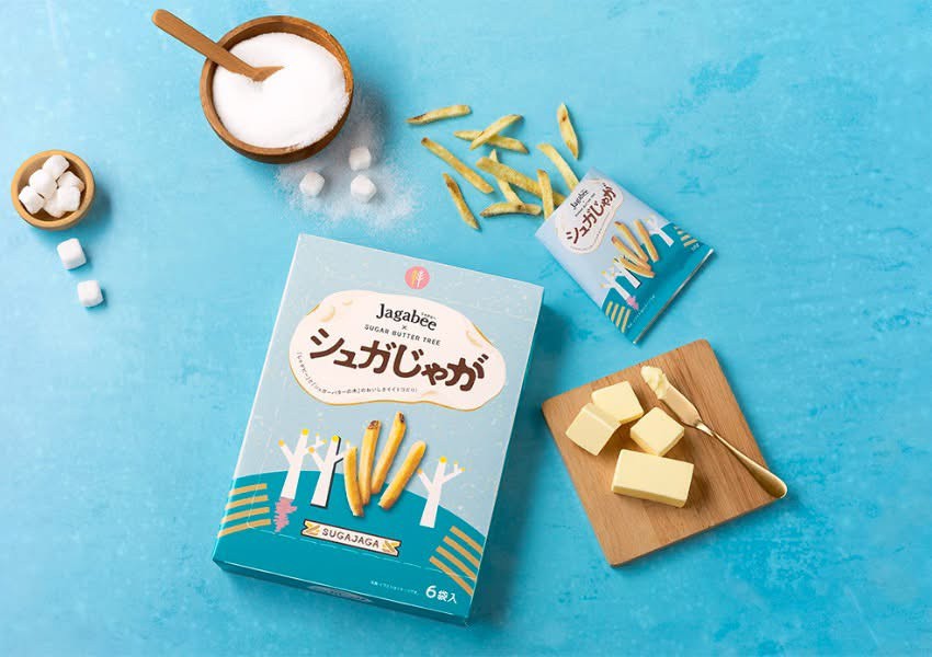 【日本 Jagabee × SUGAR BUTTER TREE 砂糖奶油脆薯棒】