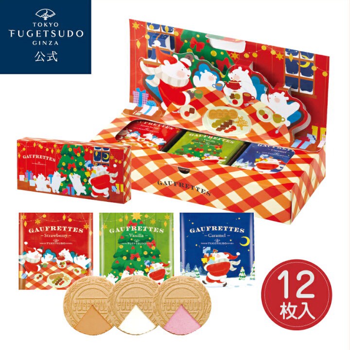 🎄2025 東京風月堂｜聖誕限定夾心薄餅禮盒