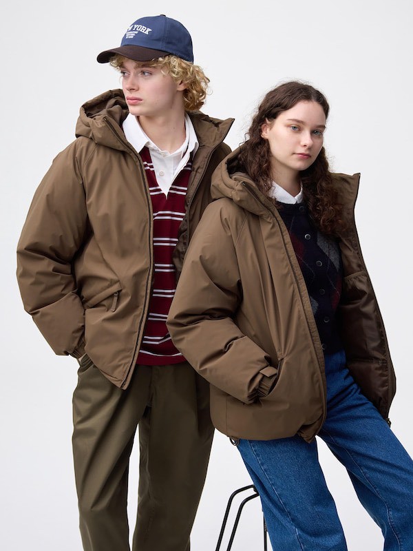 日本🇯🇵GU 🔥🔥暖感鋪棉連帽外套357378