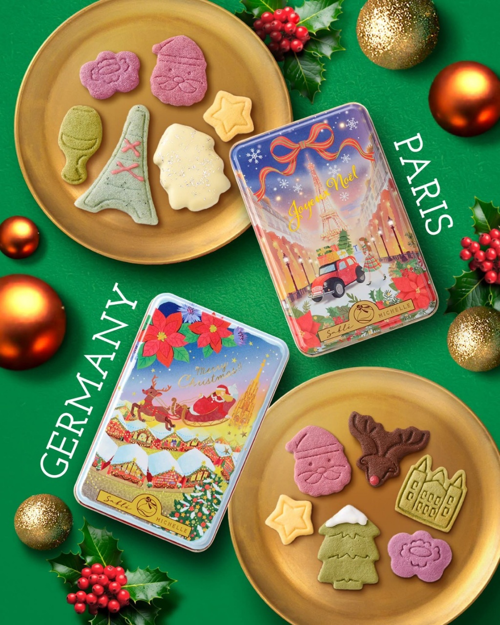 日本🇯🇵Sable Michelle 聖誕限定・歐洲風造型餅乾禮盒