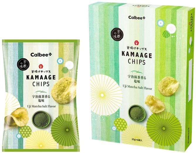 日本🌿《Calbee Plus 京都限定｜宇治抹茶香釜揚げ洋芋片（鹽味）》