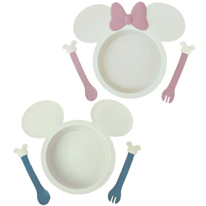 日本🇯🇵迪士尼「輕奢米色系」 Icon小皿＋餐具套組