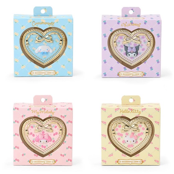 日本💝Sanrio 角色心形收納盒