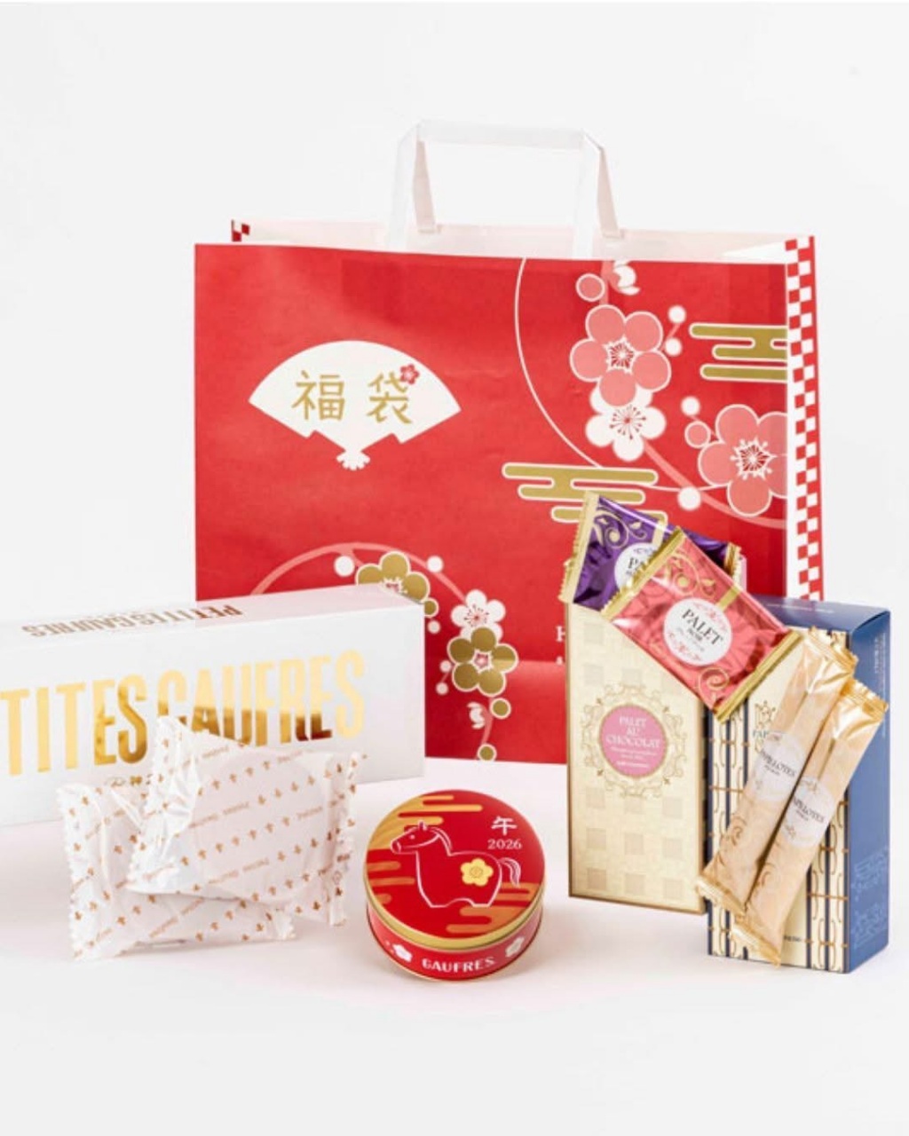 🇯🇵 2026馬年限定・神戶風月堂 迷你法蘭酥新春福袋
