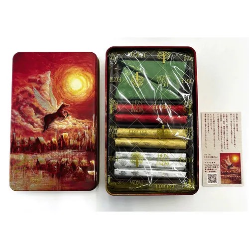 《日本🇯🇵本高砂屋×Paint聖矢 午年迎春紀念版 EcoLuce餅乾禮盒》