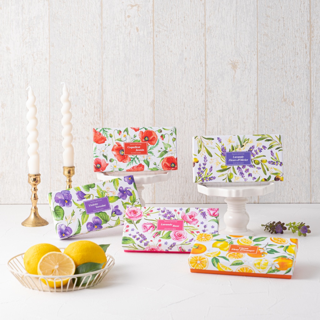 法國ESPRIT PROVENCE 奢華植物皂禮盒組100g*2入