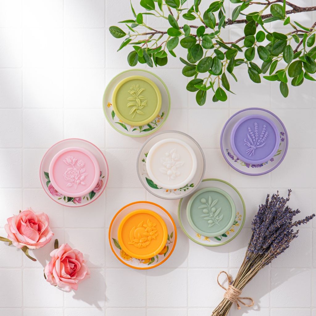 法國 ESPRIT PROVENCE 香皂禮盒組系列100g（附法式陶盤）