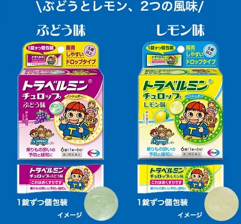 【日本 🇯🇵TRAVELMIN 兒童暈車咀嚼錠】