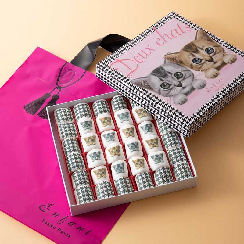 日本 🇯🇵Deux Chats 雙貓造型棉花糖36 粒