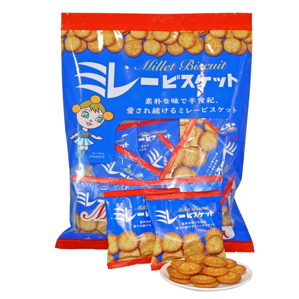 🍪 日本人氣美樂【鹽味酥炸米雷餅乾】30g × 16包
