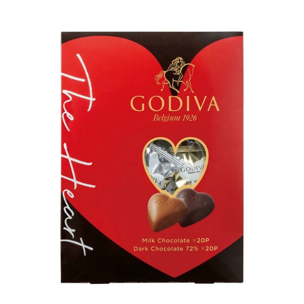 日本❤️ GODIVA 高迪瓦【雙心可可巧克力】