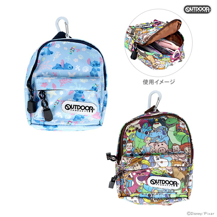🎒🇯🇵【OUTDOOR 迷你後背包造型收納包｜角色聯名款】
