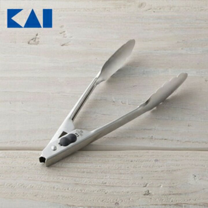 🍳🇯🇵【日本 KAI 貝印・耐熱止滑不傷鍋料理夾】