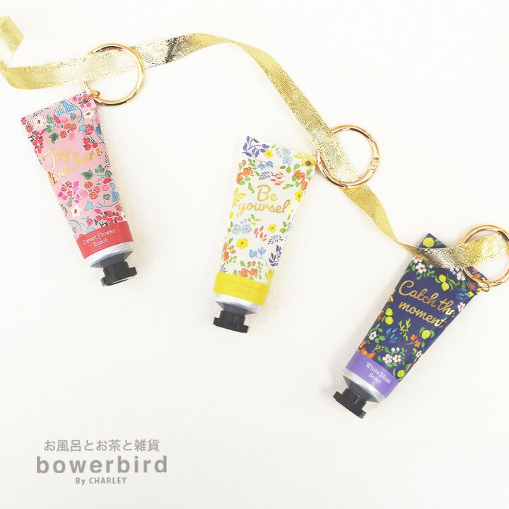 🌸【日本 CHARLEY】花語系隨身護手霜吊飾