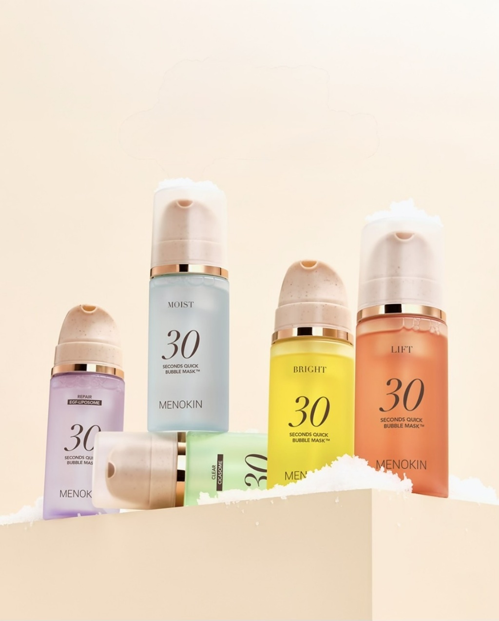 韓國MENOKIN 30秒快速泡泡面膜 95ml