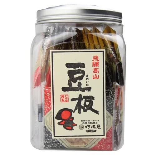 942918🍬 日本飛驒在地人氣駄菓子｜懷舊豆板綜合罐 🍬14枚入