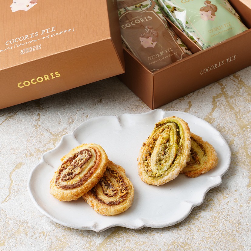 🇯🇵 COCO-RIS（ココリス）🌰🍫 堅果派「榛果巧克力 × 開心果」8入