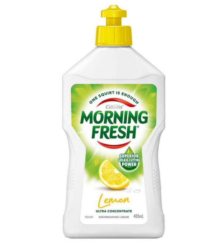 澳洲 Morning 魔力芬超濃縮洗碗精 400ml 檸檬