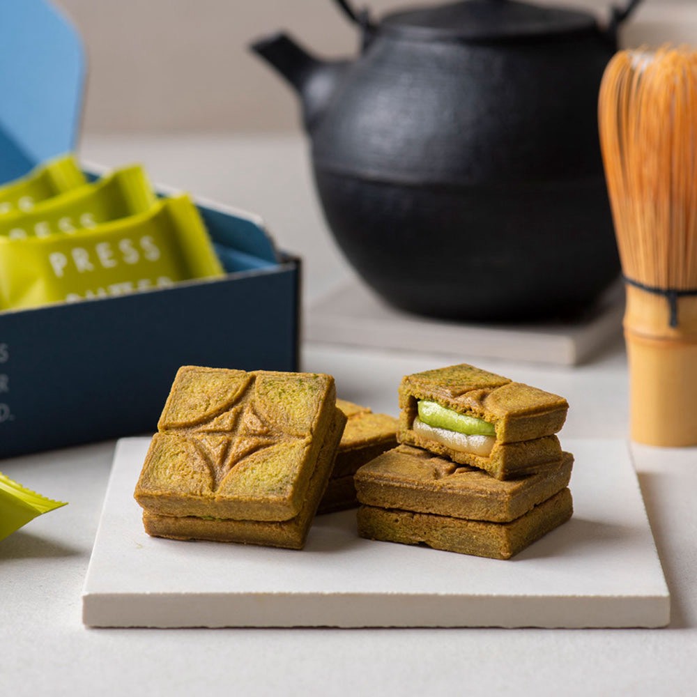 🇯🇵 PRESS BUTTER SAND🍵 宇治抹茶奶油三明治