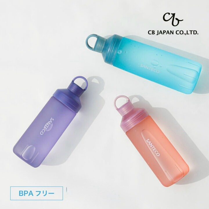 765320💧 日本簡約「海洋感馬卡龍色」直飲式隨行水瓶｜710m