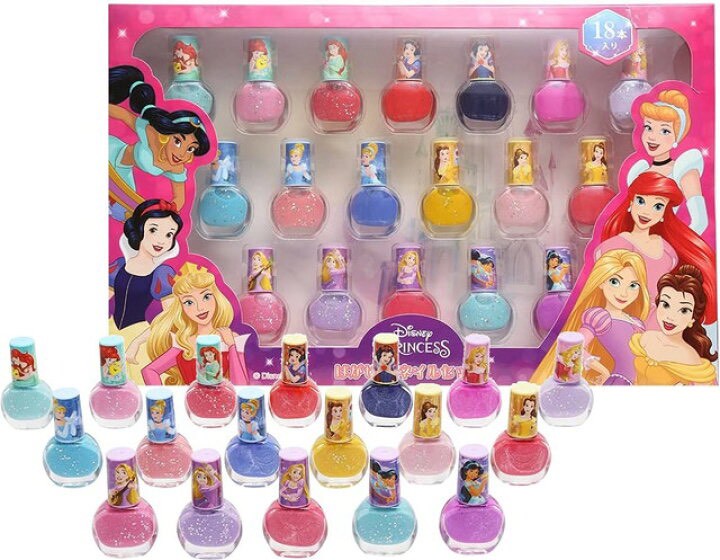🇯🇵 日本兒童專用指甲油禮盒（18 入）