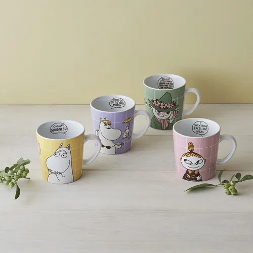 749196🇯🇵 MOOMIN 姆明 北歐角色語錄馬克杯