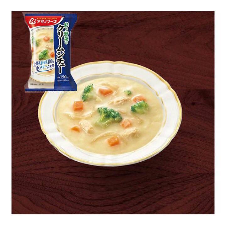 937536🇯🇵 AMANO 天野食品 彩蔬濃醇奶油燉菜《一盒4入》