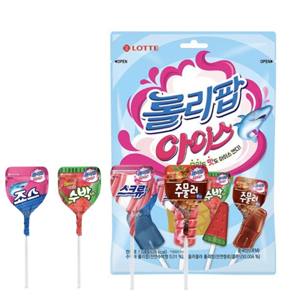 🇰🇷 韓國 LOTTE 樂天 經典冰品造型綜合糖果12入