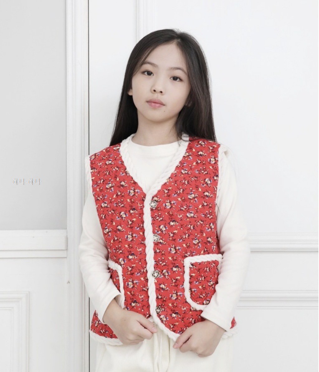 🧸❄️ 韓國媽媽瘋搶款ohmo 泡菜風兒童抓絨背心