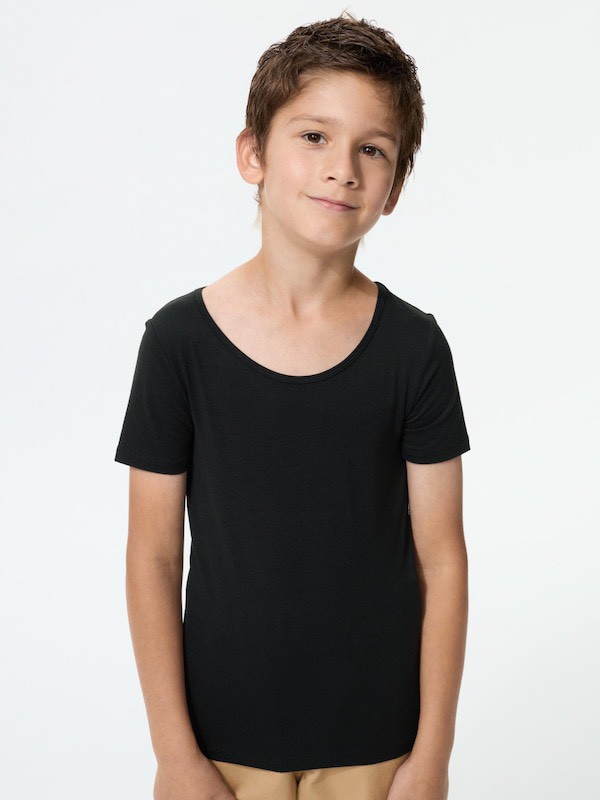 日本🇯🇵UNIQLO HEATTECH 兒童發熱保暖 U 領 T 恤485351