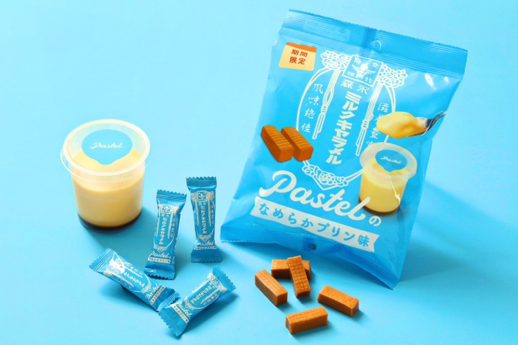 日本🇯🇵森永 × Pastel 布丁名店聯名滑嫩布丁風味牛奶糖69g
