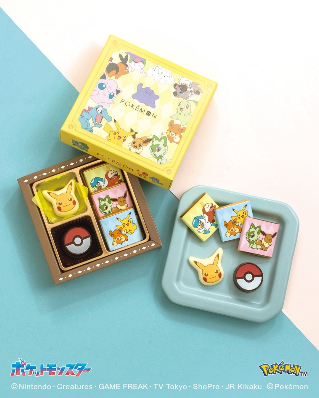 日本🇯🇵 Pokémon 寶可夢「Meine Rollen」2026 情人節限定巧克力收納盒禮盒