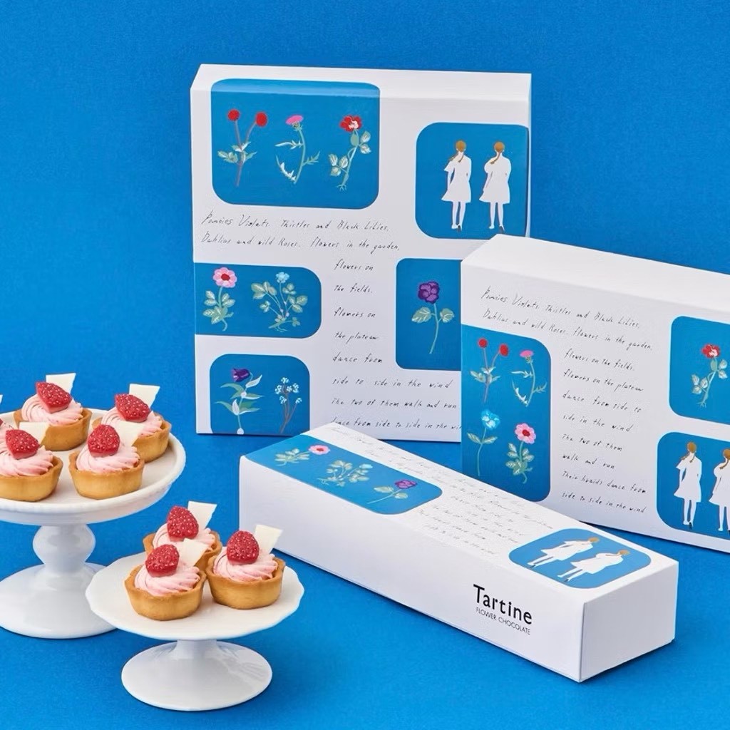 日本🇯🇵Tartine 雙子女孩 草莓白巧克力奶油塔