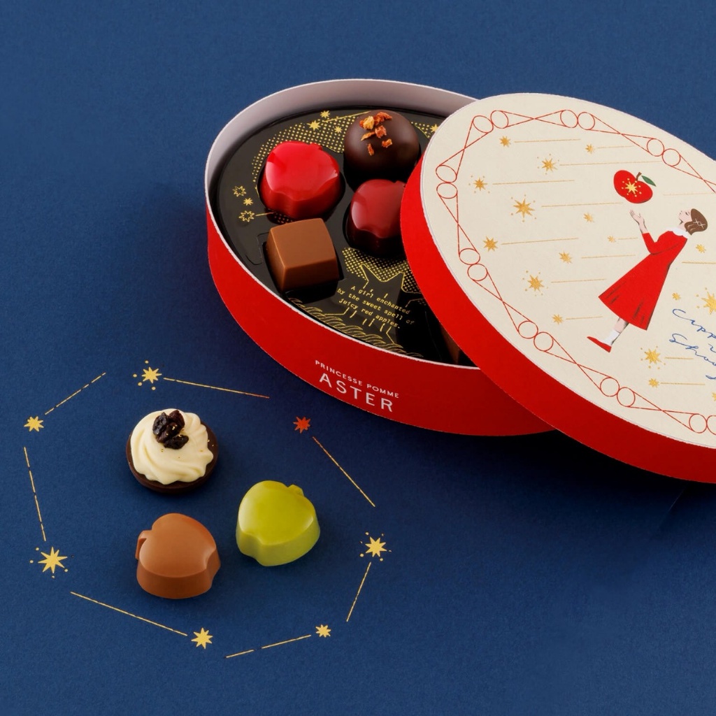 日本🇯🇵Morozoff ASTER 蘋果公主・蘋果巧克力禮盒