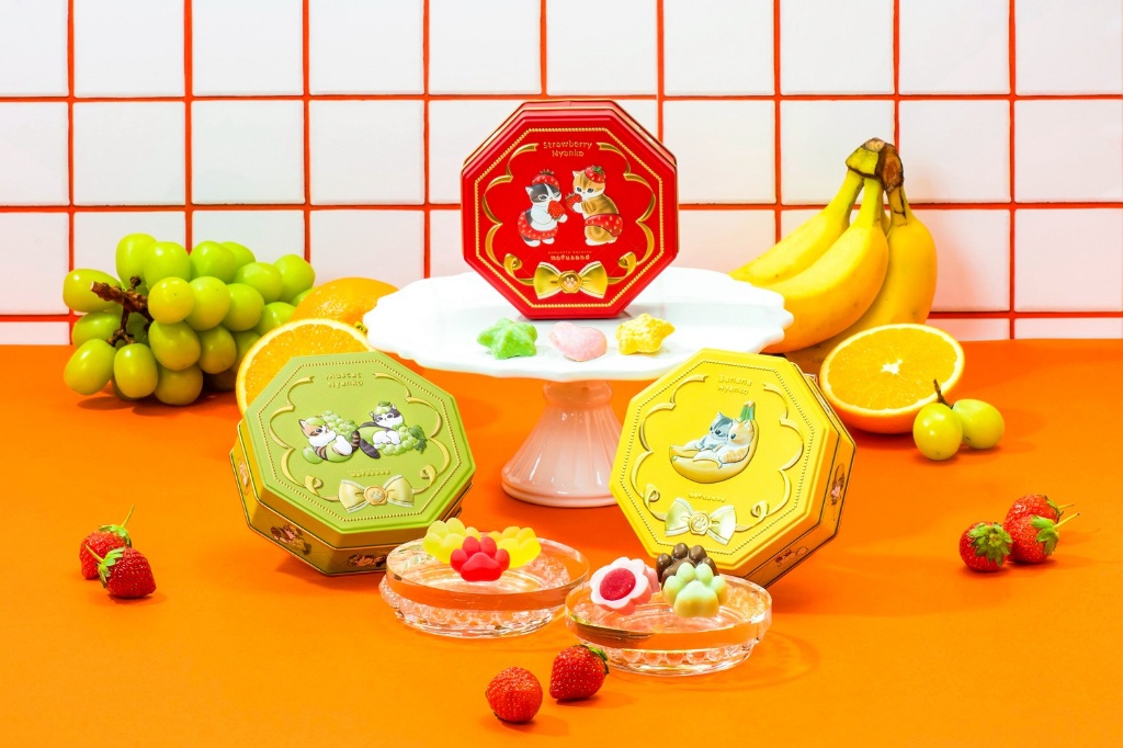 日本🇯🇵松風屋 × mofusand 貓咪彈珠汽水巧克力・軟糖巧克力禮盒